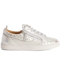Giuseppe Zanotti - Gail Low-top Leather Sneakers - Lyst