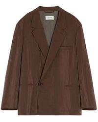 Lemaire - Double-Breasted Blazer - Lyst