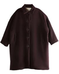 Casey Casey - Big Blobby Button-Fastening Cashmere Coat - Lyst