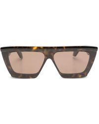 Alaïa - Lunettes De Soleil À Monture Géométrique - Lyst