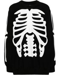 TAKAHIROMIYASHITA TheSoloist. - Skeleton-Print Sweatshirt - Lyst