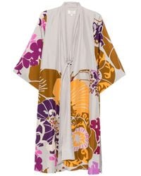 Psophia - Abrigo Con Estampado Floral - Lyst