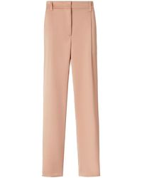 Genny - Broek Met Geplooid Detail - Lyst