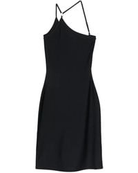 Coperni - C-Logo One-Shoulder Midi Dress - Lyst