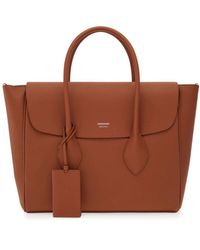 Ferragamo - East-west Leather Tote Bag - Lyst