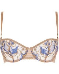 Aubade - Poetic Delights Embroidered Underwired Bra - Lyst