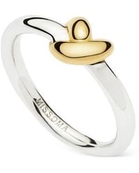 Missoma - X Lucy Williams Disc Mixed Ring - Lyst