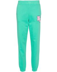 KARL LAGERFELD - Logo-Appliqué Tapered Trousers - Lyst