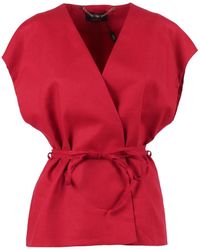 Clips - Belted Wrap Jacket - Lyst