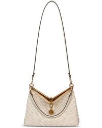 Etro - Medium Vela Bag Woven Leather - Lyst
