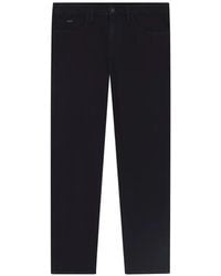BOSS - Jean Slim À Coutures Ton Sur Ton - Lyst