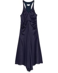 strapless open back dress black pleated maxi dress  larably