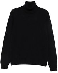 Heritage - Ribbed-Knit Roll-Neck Sweater - Lyst