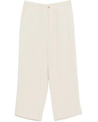 Emporio Armani - Pantalon À Taille Élastiquée - Lyst