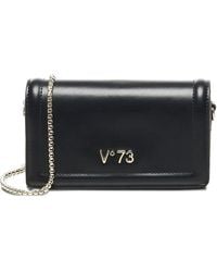 V73 - Flap-Front Chain Shoulder Bag - Lyst
