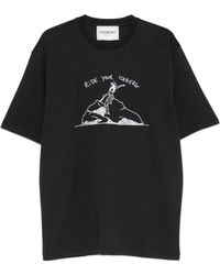 Iceberg - Short-Sleeve Embroidered T-Shirt - Lyst