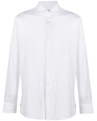 Fedeli - Camisa Lisa Con Botones - Lyst