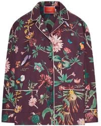 La DoubleJ - Floral-Pattern Shirt - Lyst