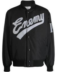 Neighborhood - Bomber Con Ricamo X Public Enemy X Majestic - Lyst