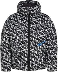 Karl Lagerfeld - Gefütterte Jacke Mit Monogrammmuster - Lyst