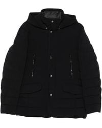 Moorer - Buttoned Quilted Padded Jacket - Lyst
