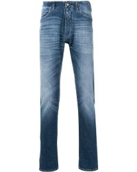Closed Faded Straight Leg Jeans - Blue