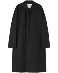 Jil Sander - Abrigo Midi Con Botones - Lyst