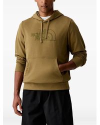The North Face - Drew Peak Light Logo-Embroidered Drawstring Hoodie - Lyst