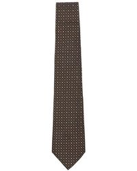 Canali - Diamond-Pattern Tie - Lyst