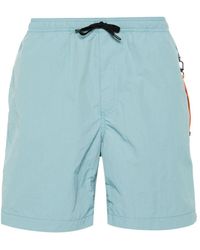 Parajumpers - Mitch Logo-patch Swim Shorts - Lyst