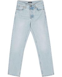 Nudie Jeans - Rad Rufus High-rise Straight Jeans - Lyst