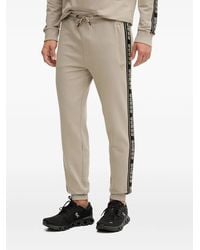 Guess - Logo-Tape Track Pants - Lyst