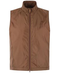 Aspesi - Padded Zip-Up Vest - Lyst