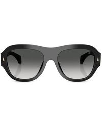 Moncler - Elevane Geometric-Frame Sunglasses - Lyst