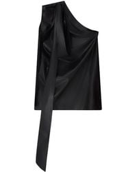 Stella McCartney - Scarf One-Shoulder Top - Lyst
