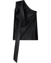Stella McCartney - Scarf One-Shoulder Top - Lyst
