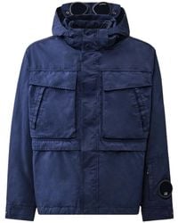 C.P. Company - Goggle-Detail Multi-Pocket Jacket - Lyst