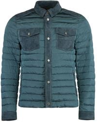 Moorer - Panelled Quilted Jacket - Lyst