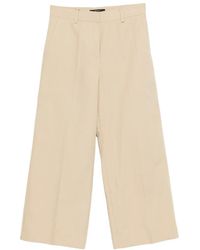 Weekend by Maxmara - Belt-Loops Trousers - Lyst