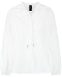 Marc Cain - Blouse Met Ruches - Lyst