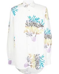 Paul Smith - Patterned Button-up Shirt - Lyst