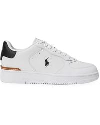 Polo Ralph Lauren - Masters Leather Sneakers - Lyst