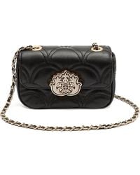 Isla - Quilted Appliqué Chain Shoulder Bag - Lyst