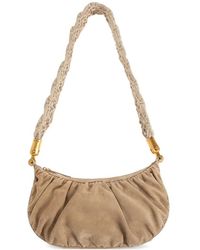 Balmain - Ebane Braided-Strap Shoulder-Bag - Lyst