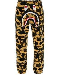 A Bathing Ape - Camouflage-Pattern Track Pants - Lyst