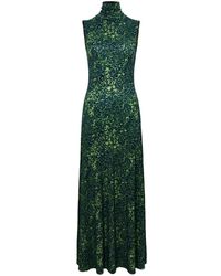Proenza Schouler - Kleid Mit Abstraktem Print - Lyst