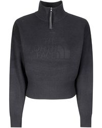 The North Face - Zip-Neck Sweater - Lyst