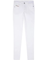 DIESEL - 2017 Slandy 09F90 Skinny Jeans - Lyst