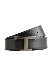 Tod's - T Timeless Reversible Belt - Lyst
