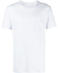 Officine Generale - Chest-pocket Round-neck T-shirt - Lyst